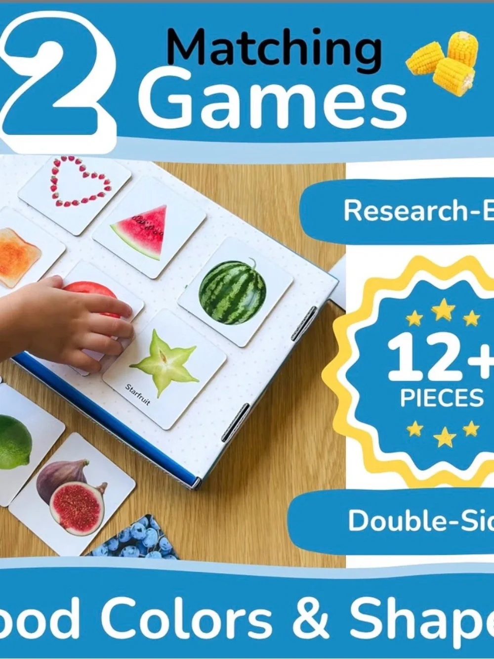 Explorer Food Box - Colorful Learning Toy for Kids